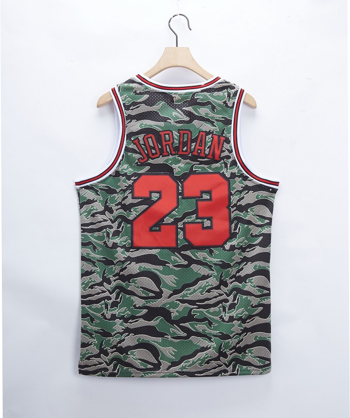 Men Chicago Bulls #23 Jordan Camo 2021 NBA Jersey->new york knicks->NBA Jersey